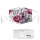Floral Printing Reusable Face Mask For Virus Protection