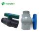Irrigation Fixed Ball Valve with PVC Plastic Material and Male to Female Thread Ends
