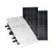 Silver Balcony Solar Micro Inverter Power Station 1200w Solar Grid Tie Micro Inverter