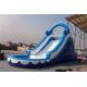 Huge Dolphin Large Inflatable Slide Fire Resistance For Adults And Kids