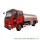 FAW 9CBM Petroleum Oil Tanker Truck For Transport With 3 Persons Seater