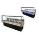 OEM Vertical Fresh Meat Deli Display Refrigerator Supermarket Food Display