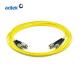 ST/UPC-ST/UPC Single Mode Fiber Patch Cord Duplex  9/125um Good Repeatability