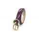 Fashion Thin Leather Belts/Women's Fashion Belt  18mm Wide Solid Color
