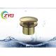 Golden Color Chrome Sink Drain Pipe Basin Faucet Pop Up Drain 1 - 1/4” Size