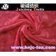 polyester spendex blend elastic super soft velboa fabric/ fabric flower brush/carpet