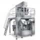 Rotary Automatic Granule Packing Machine Premade Stand Up Zipper Gusset Pouch