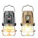 2024 Most Popular Hot Selling Portable Hanging Warm And Cold Lighting Firefly Atmosphere Retro Led Camping Light With Clock