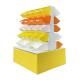 Factory Customized Color Size grocery snack shelf double sided candy shelf