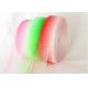 100% Nylon Silk Organza Ribbon Single Face Style Dyeing And Packing Quickly