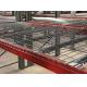 Adjustable Warehouse Pallet Racks , Wire Decking Industrial Pallet Racking Systems