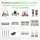1.2344 Durable Die Casting Mold Parts Nozzle Tips For Hot Runner System