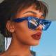 Retro Luxury Sunglasses BSCI Women'S Plastic Candy Color Glasses Outdoor Travel