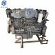 Excavator Parts 6D125-6 Diesel Engine Parts S6D125 Complete Engine Assy SAA6D125E-3