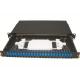 Sliding 1u 24 Port Patch Panel With Drawer And 0.9mm Fiber Pigtail
