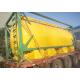 Yellow 52 CBM 40ft Tank Container Transport T1 ISO For Wine