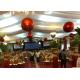 Christmas Decorative Ball 60cm Red PVC Inflatable Mirror Ball