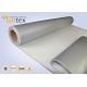 14 OZ Insulation Material Grey Coating Fabric With Silicone For Covers And Jackets