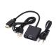 HDMI TO VGA Adapter HD with Audio Power Cable