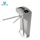 Popular Shape Vertical Tripod Turnstile Gate With 1.5mm Thickness Stainless Steel For Entrance / Exit Gate