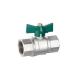 brass threaded  ball valve Forged Brass Ball Valve with Virgin Ptfe Seat and Blow-out Proof Stem