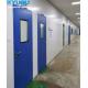 Galvanized Steel Pharmaceutical Swing Clean Room Door Automatic Colorful