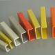 Multicolor Anti Ageing Extrusion FRP U Channel Construction Profiles