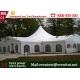 Easy Up High Peak Tent Transparent Glass Window With Wedding Decoration