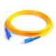 15M Single Mode Fiber Patch Cord  / Ftth Patch Cord ISO9001 Certification
