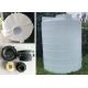 4000LPH Water Treatment Industrial Plastic Water Storage Tanks / Plastic Water Tower Thickening Resistance