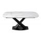 Dt-1031 Modern Fixed Type Ceramic Top Dining Table 1700*900mm Knock Down with Custom Option in White