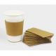 CUP SLEEVE, FOR COFFEE CUP, KRAFT CORRUGATED PAPER CUP SLEEVE