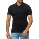 Custom Comfortable 100% Cotton Workout Slim Fit Printed Polo T-shirts for Men Gym