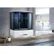 110V / 220V Bathroom Shower Enclosure , Steam Bath Shower Cabin 1400x1100x2150mm