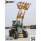 Articulated 2.5 Ton Wheel Loader , Compact Mining Front End Loader For Industrial