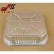 1400ml Barbecue Silver Foil Box For Food Packaging Customized
