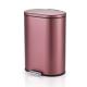 Rose Gold 410 Stainless Steel Step Trash Can