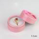 Gift Small Round Jewelry Box UV Coating Or Varnishing Customized Packaging