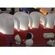 White Mini Inflatable Ooffice Room Tent ,Indoor Used Inflatable Exihition Tent