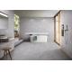 Wear-Resistant Indoor Wall Soft Glazed Ceramic Tiles Gray 400x800mm For Decor And Shower