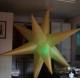 10 Pointed Big Air Decorative Inflatable Star with LED Light