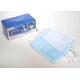 Blue Disposable Surgical Mask , Surgical Mouth Mask Low Resistance To Breathing
