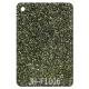 Army Green Glitter Acrylic Sheets Wear Resistance Anti Scratch