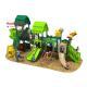 PE Boards Children's Outdoor Playground Equipment ISO9001 Certificate Expanded Screws Fixing