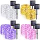 50 Led 32m IP44 Solar LED String Lights Multicolor Copper Wire SAA