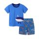 Summer kids clothing set 100% cotton children boys 2Pcs tops shorts clothing set