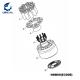 NDB60 Series Spare Parts Travel Motor Kits For E330B Excavator