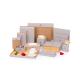 bamboom acrylic beige leather hotel leather products  for Marriot hotel