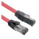 Shielded Twisted Pair CAT8 Patch Cables Snagless PVC LSZH Jacket