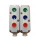 Three Push Butttons Explosion Proof Switch , Plastic Motor Control Station